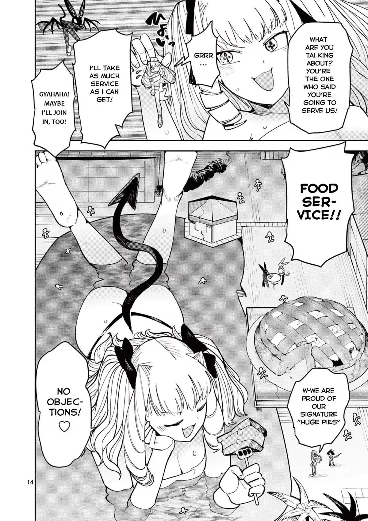 Giant Ojō-sama Chapter 23 page 14 - 