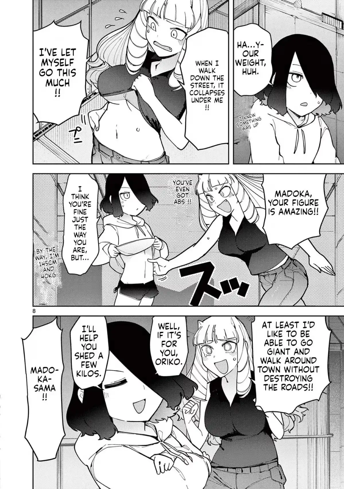 Giant Ojō-sama Chapter 25 page 8 - 