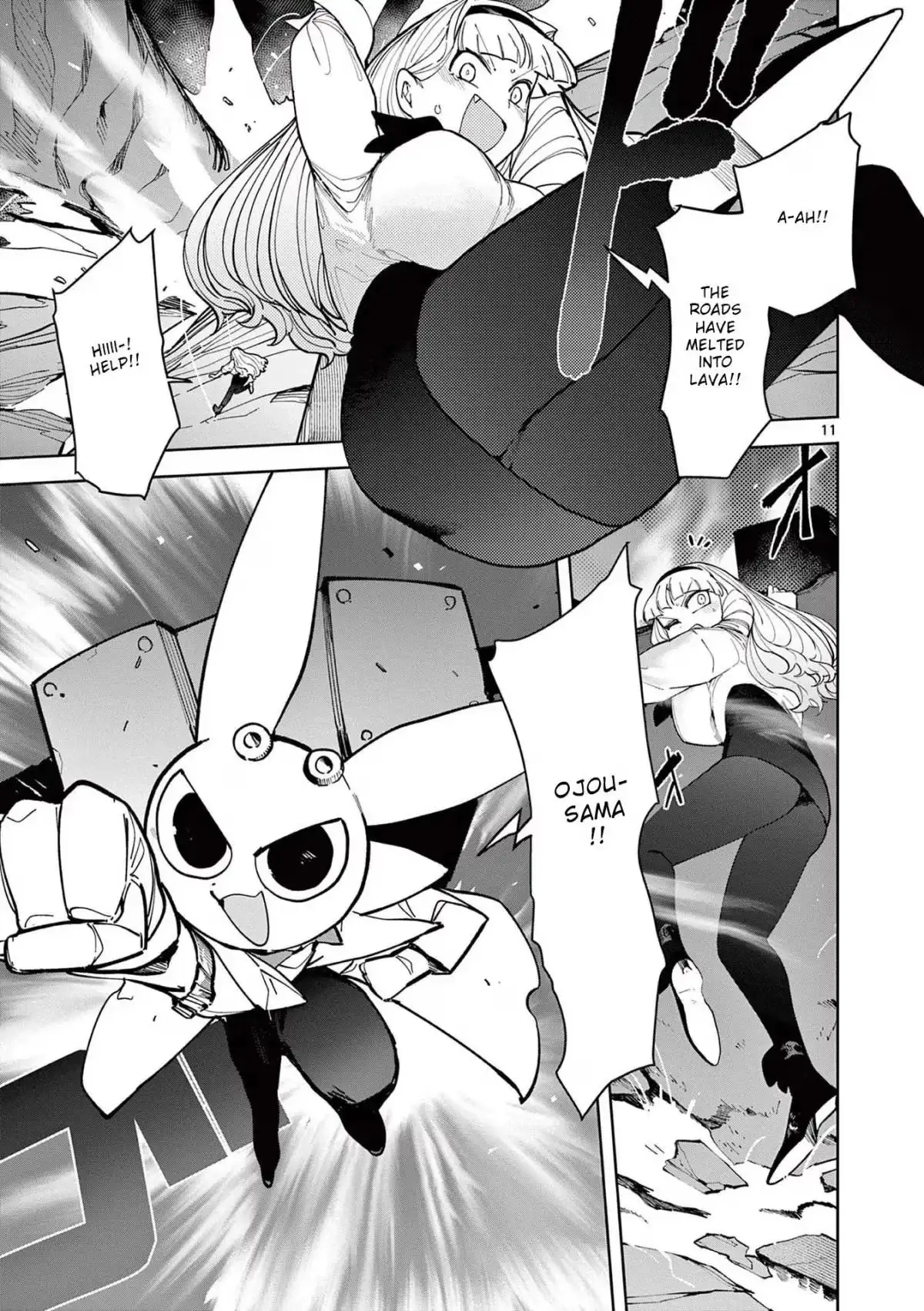 Giant Ojō-sama Chapter 28 page 11 - 