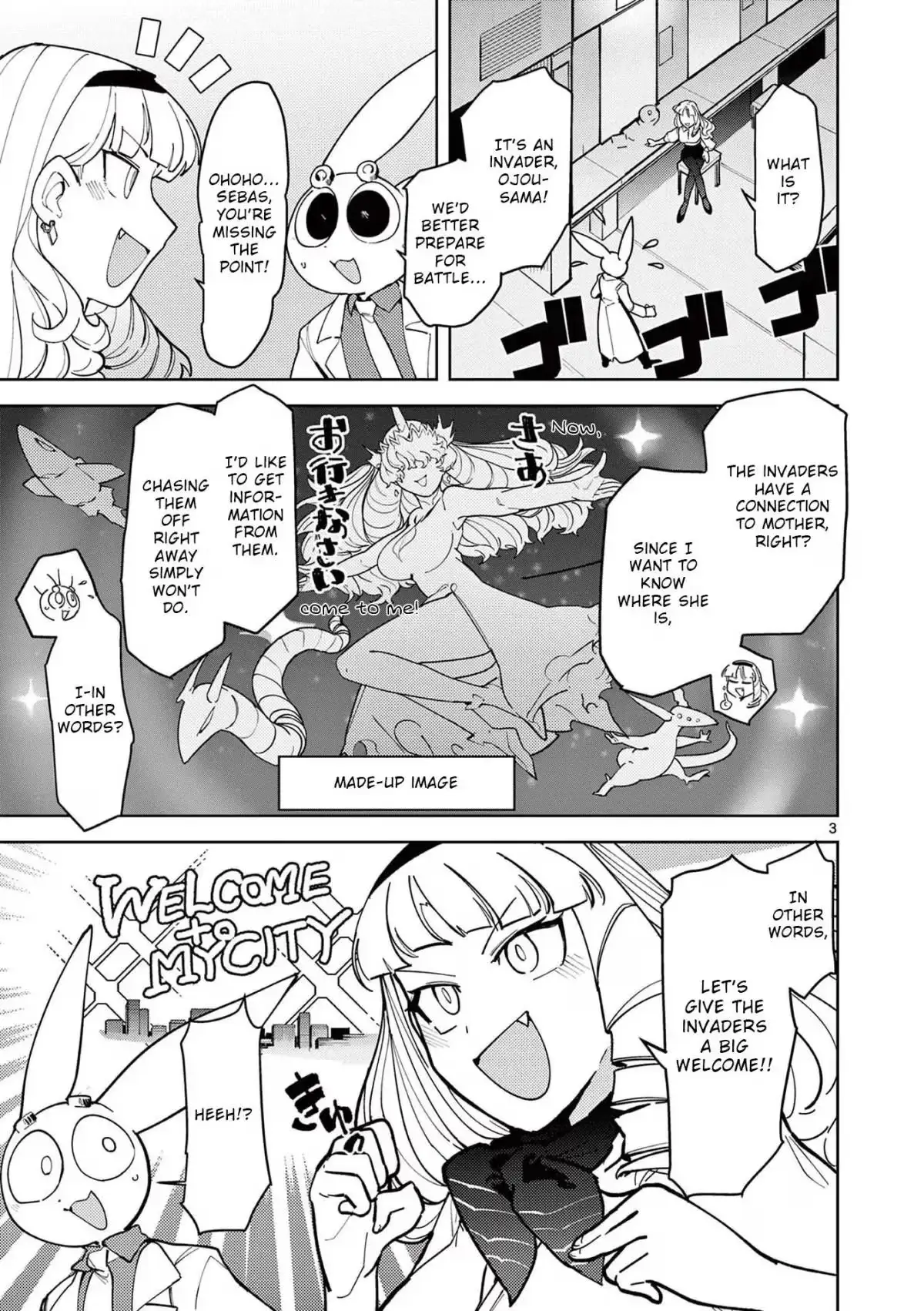 Giant Ojō-sama Chapter 28 page 3 - 