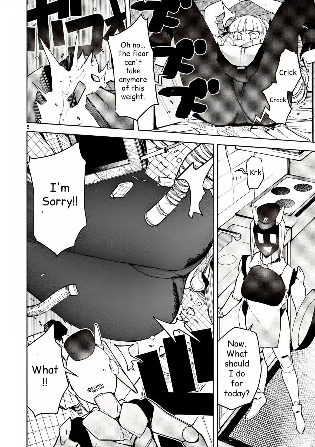 Giant Ojō-sama Chapter 29 page 8 - 
