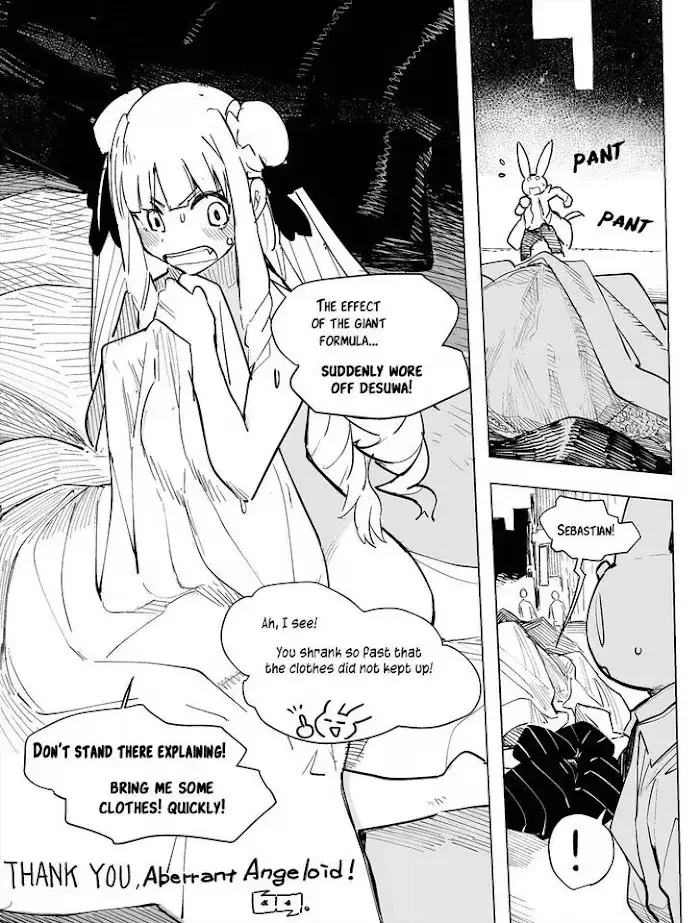 Giant Ojō-sama Chapter 3.2 page 2 - 