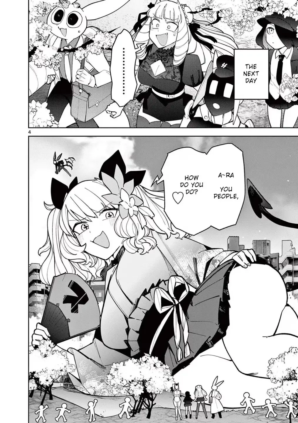 Giant Ojō-sama Chapter 30 page 4 - 