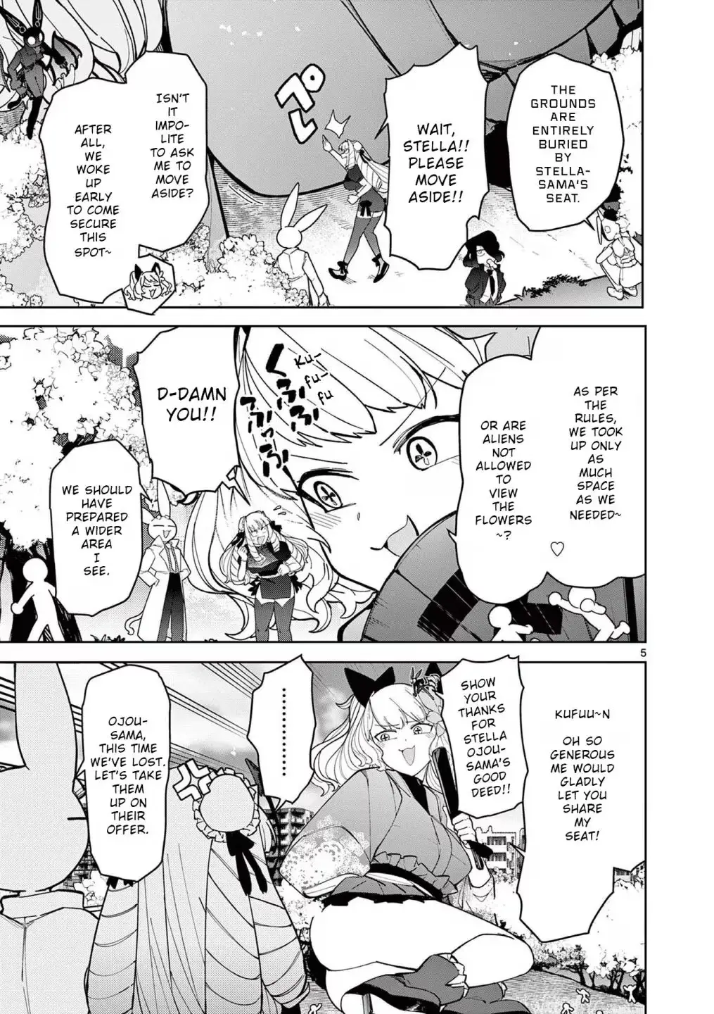 Giant Ojō-sama Chapter 30 page 5 - 