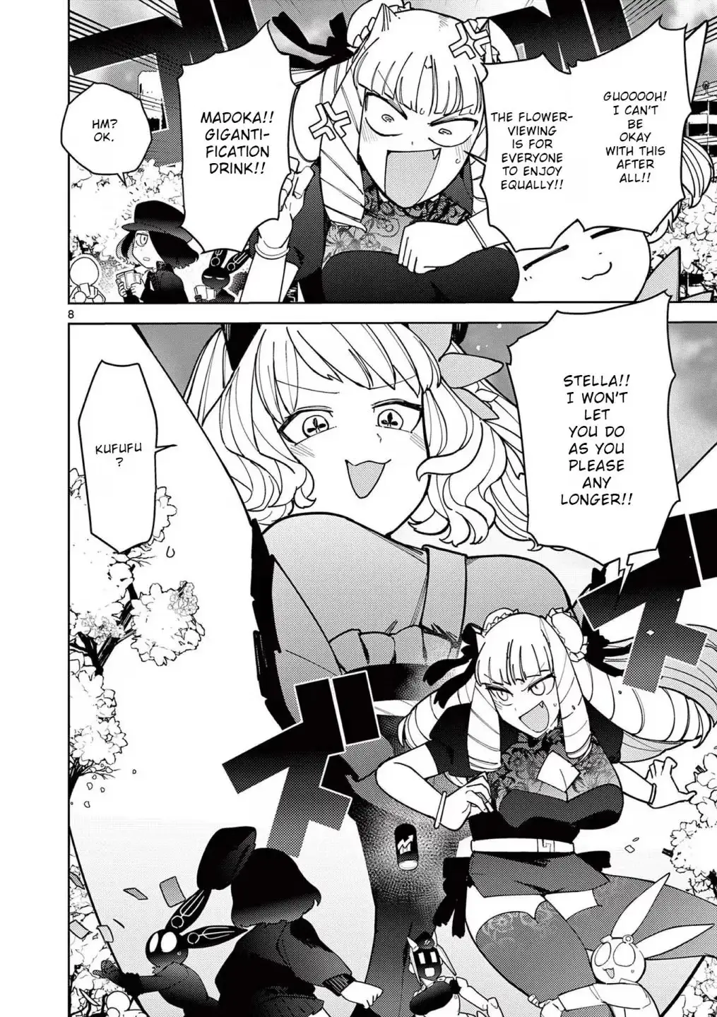 Giant Ojō-sama Chapter 30 page 8 - 