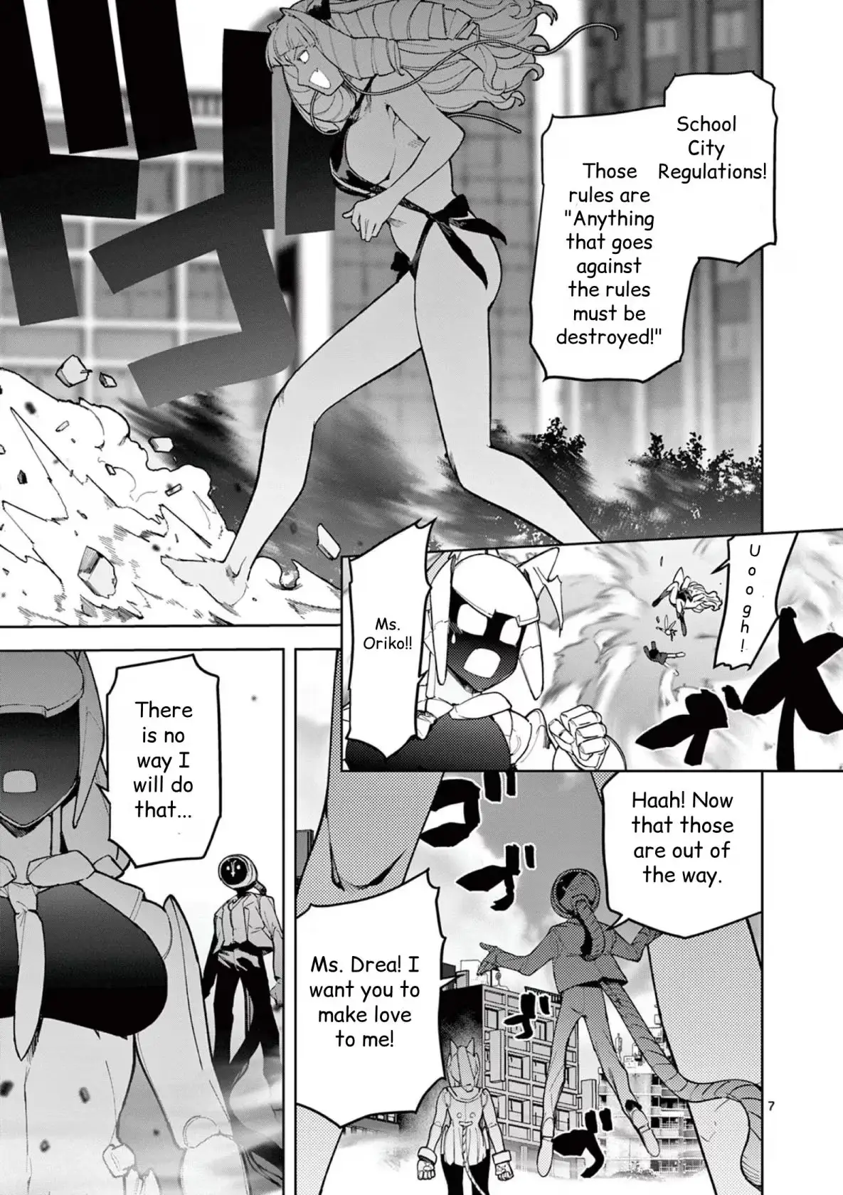 Giant Ojō-sama Chapter 35 page 7 - 