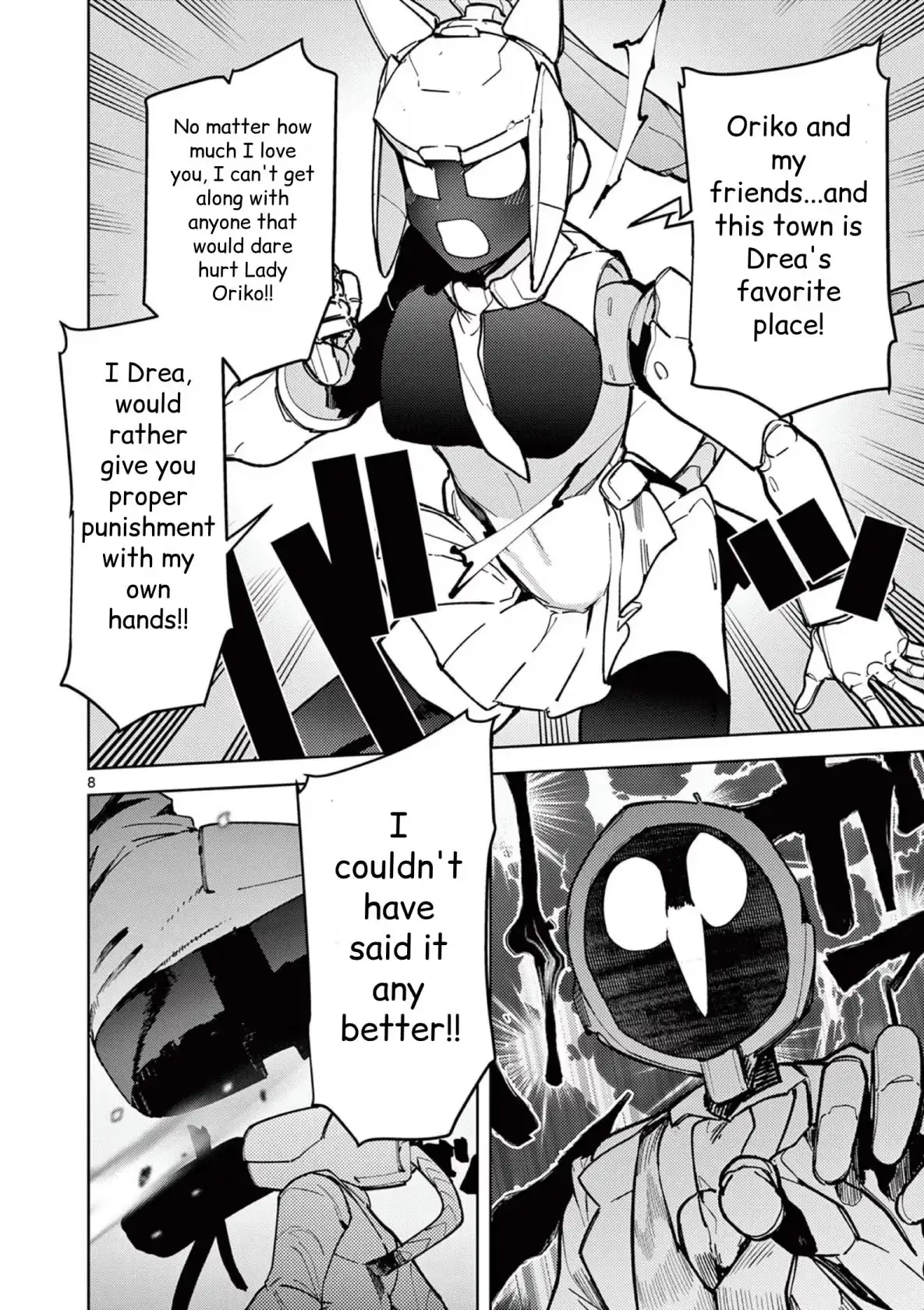 Giant Ojō-sama Chapter 35 page 8 - 