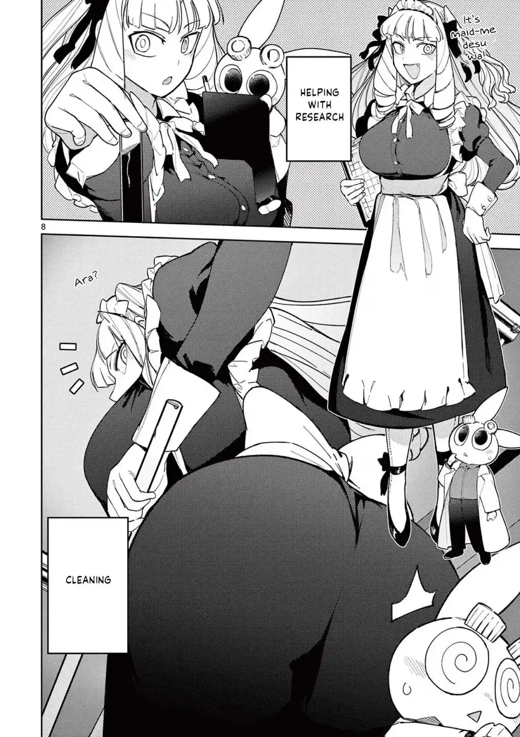 Giant Ojō-sama Chapter 36 page 8 - 
