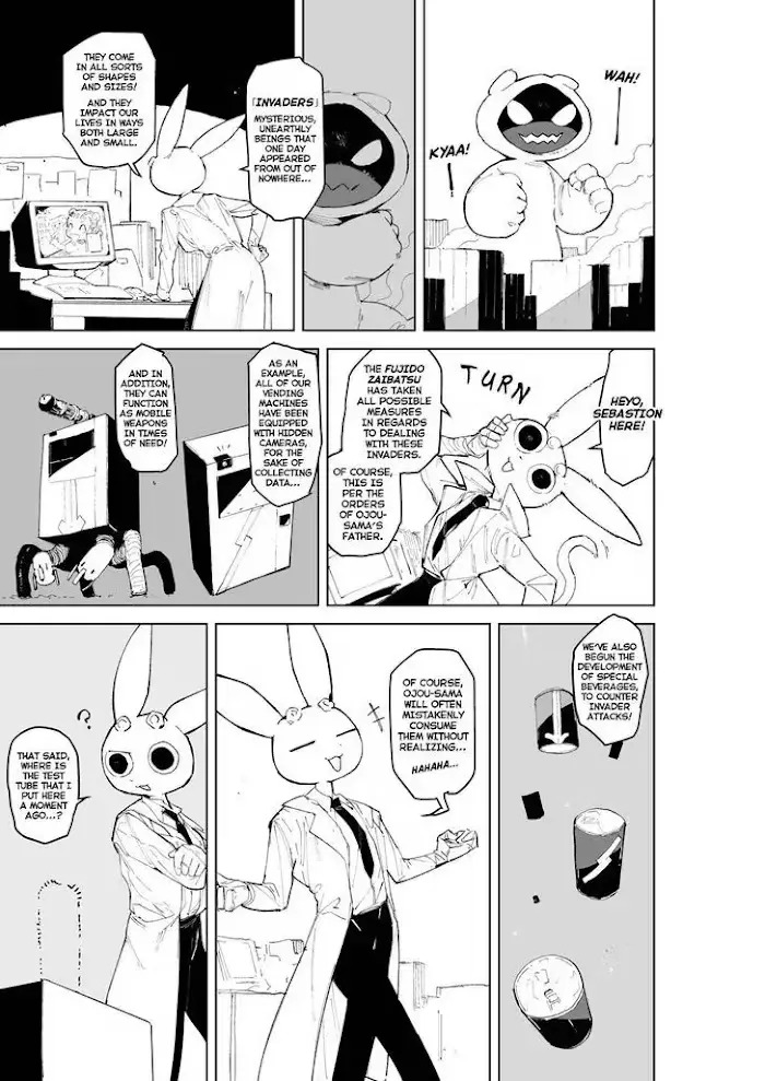 Giant Ojō-sama Chapter 4.1 page 2 - 