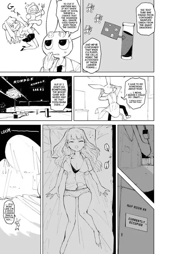 Giant Ojō-sama Chapter 4.1 page 4 - 
