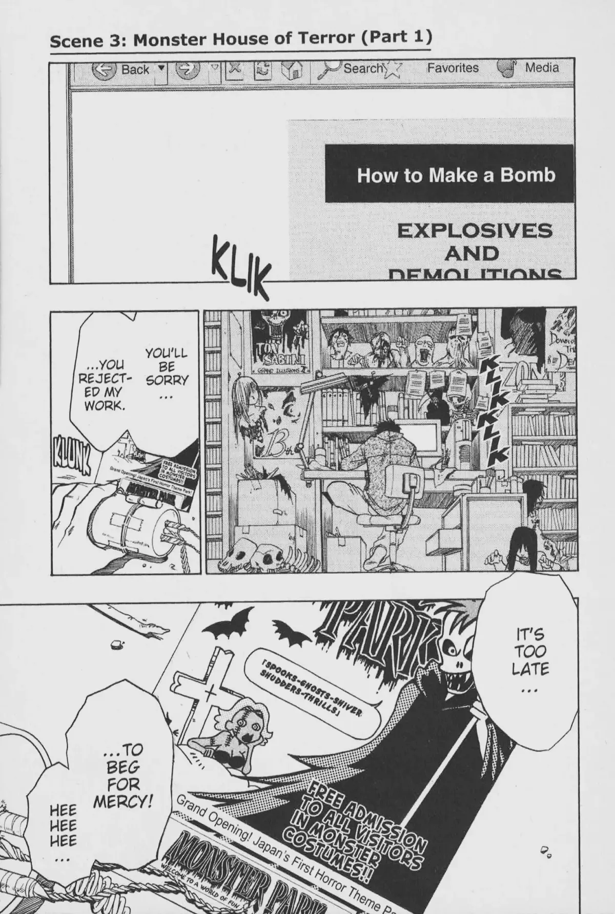 Gimmick! Chapter 3 page 1 - 