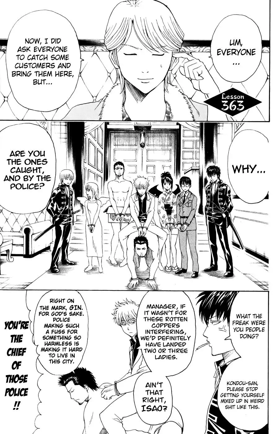 Gin Tama Chapter 363 page 1 - 