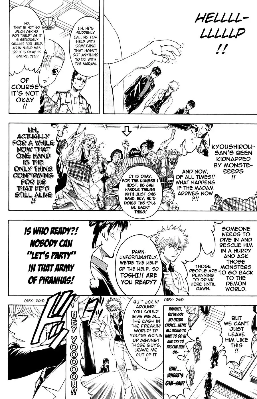 Gin Tama Chapter 363 page 10 - 