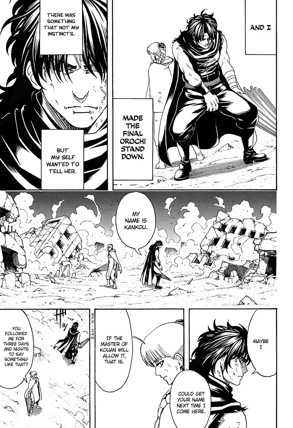 Gin Tama Chapter 579 page 9 - 