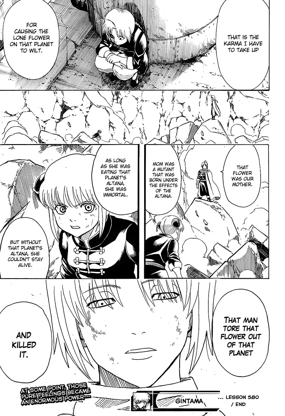 Gin Tama Chapter 580 page 19 - 