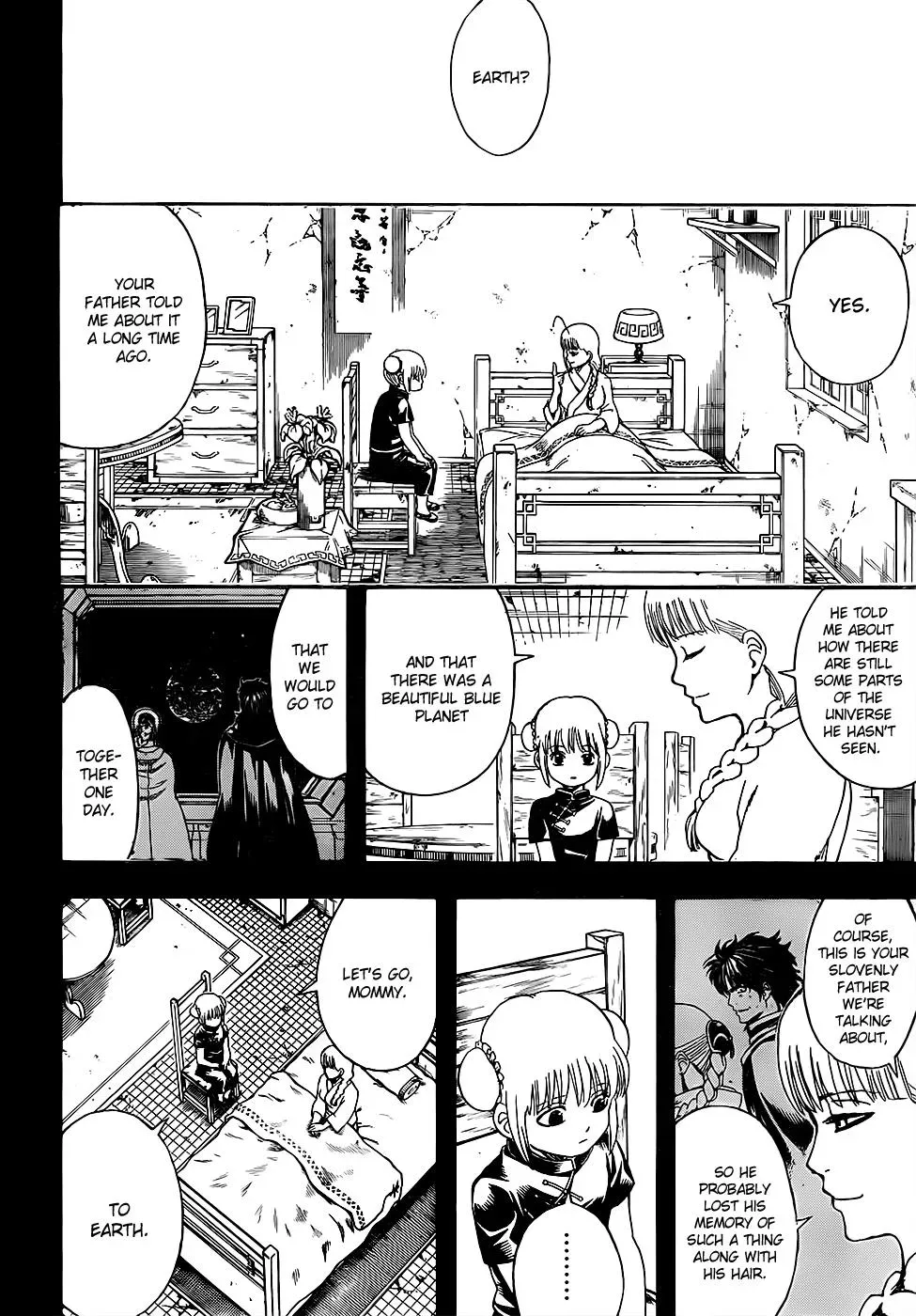 Gin Tama Chapter 588 page 10 - 