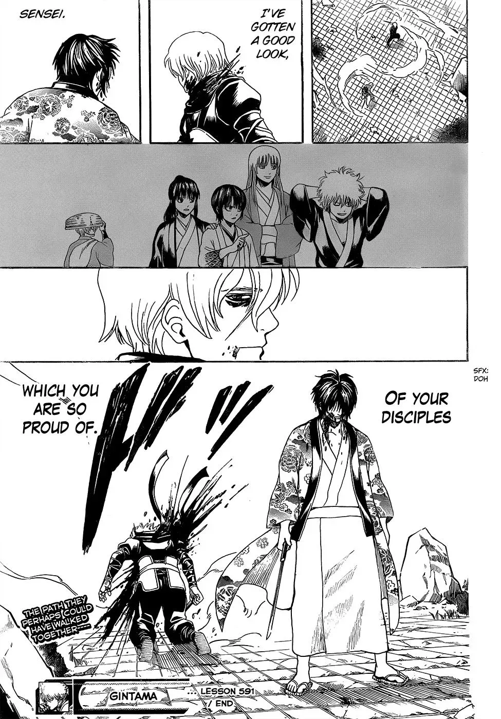 Gin Tama Chapter 591 page 19 - 
