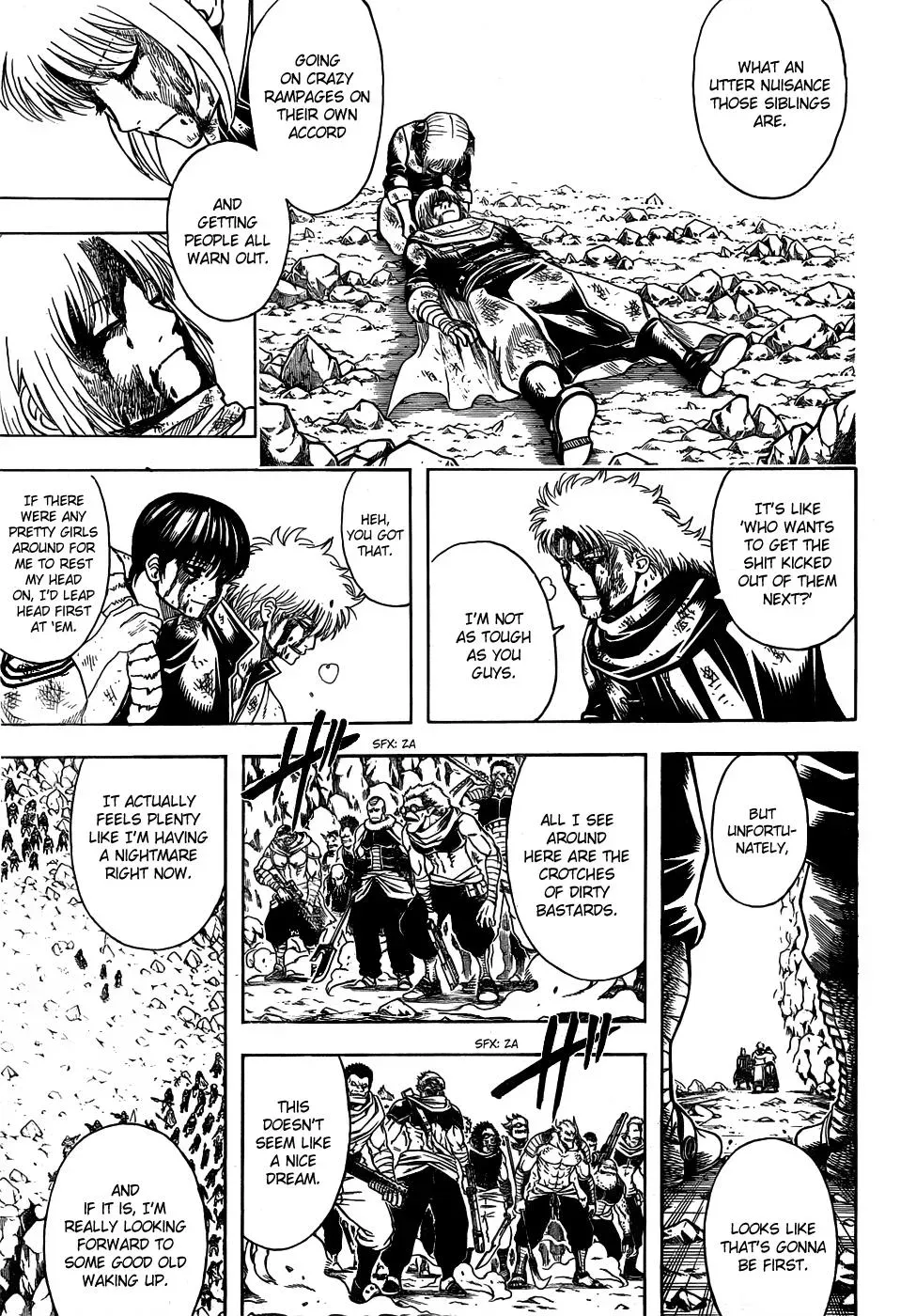 Gin Tama Chapter 592 page 5 - 