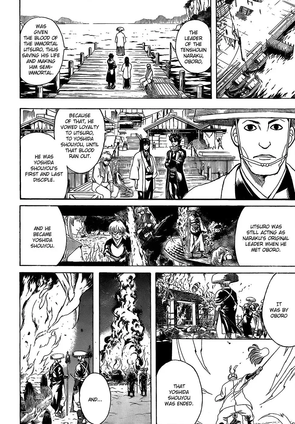 Gin Tama Chapter 593 page 4 - 