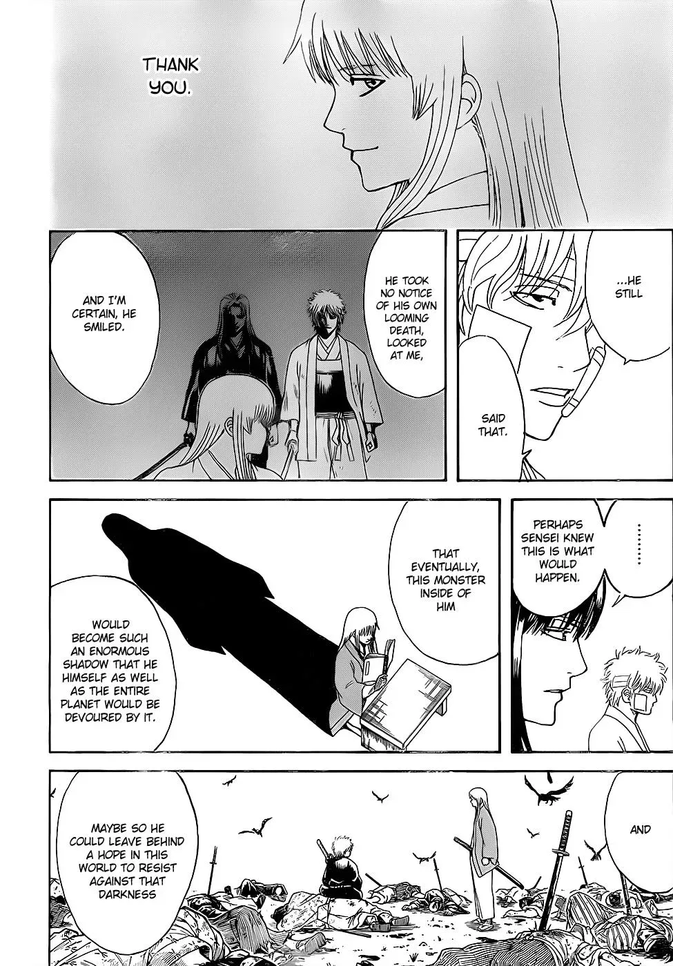 Gin Tama Chapter 595 page 10 - 
