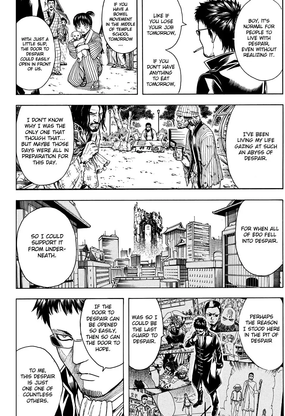 Gin Tama Chapter 597 page 8 - 