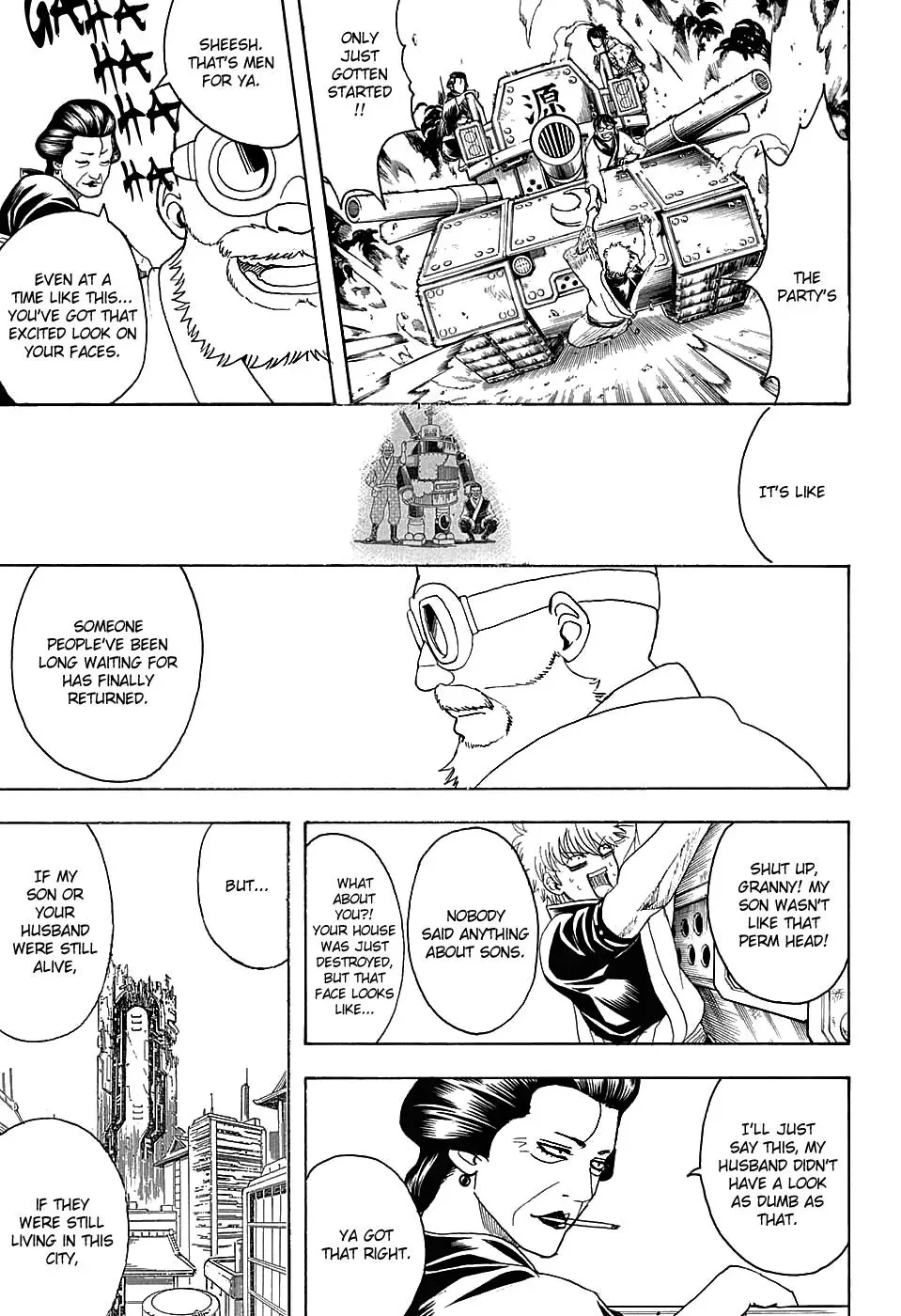 Gin Tama Chapter 598 page 9 - 