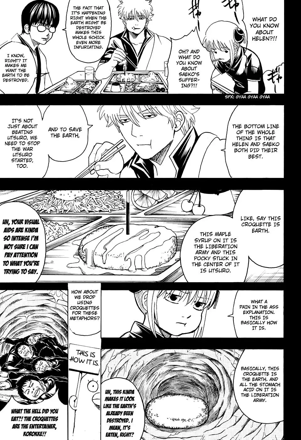 Gin Tama Chapter 599 page 3 - 
