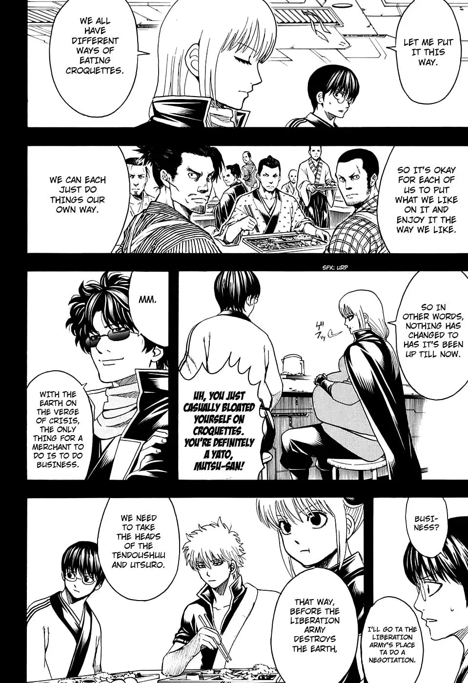 Gin Tama Chapter 599 page 4 - 