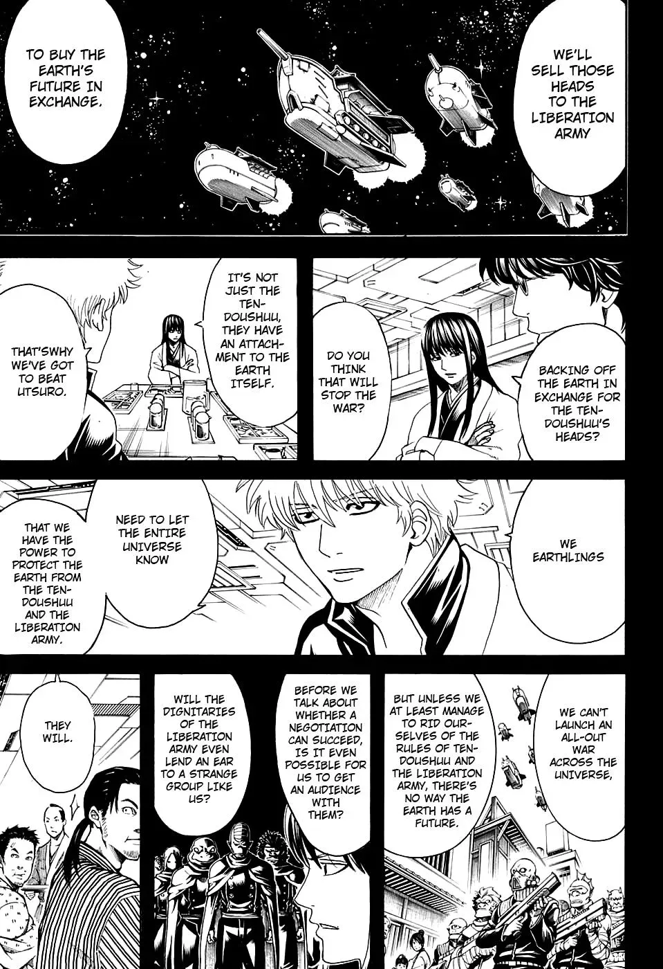 Gin Tama Chapter 599 page 5 - 