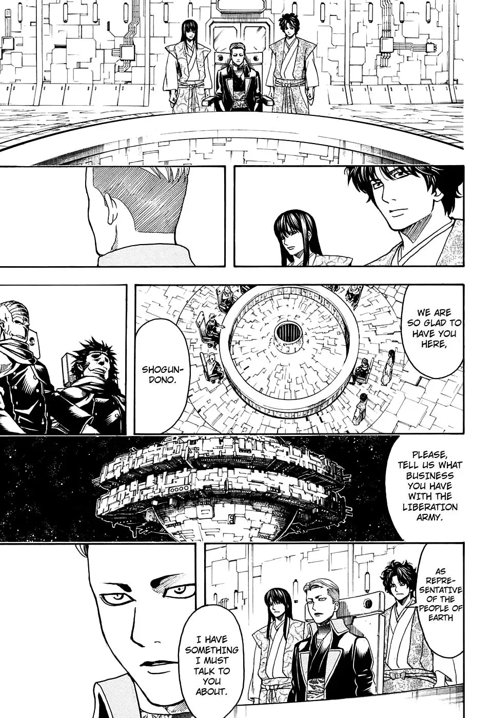 Gin Tama Chapter 599 page 9 - 