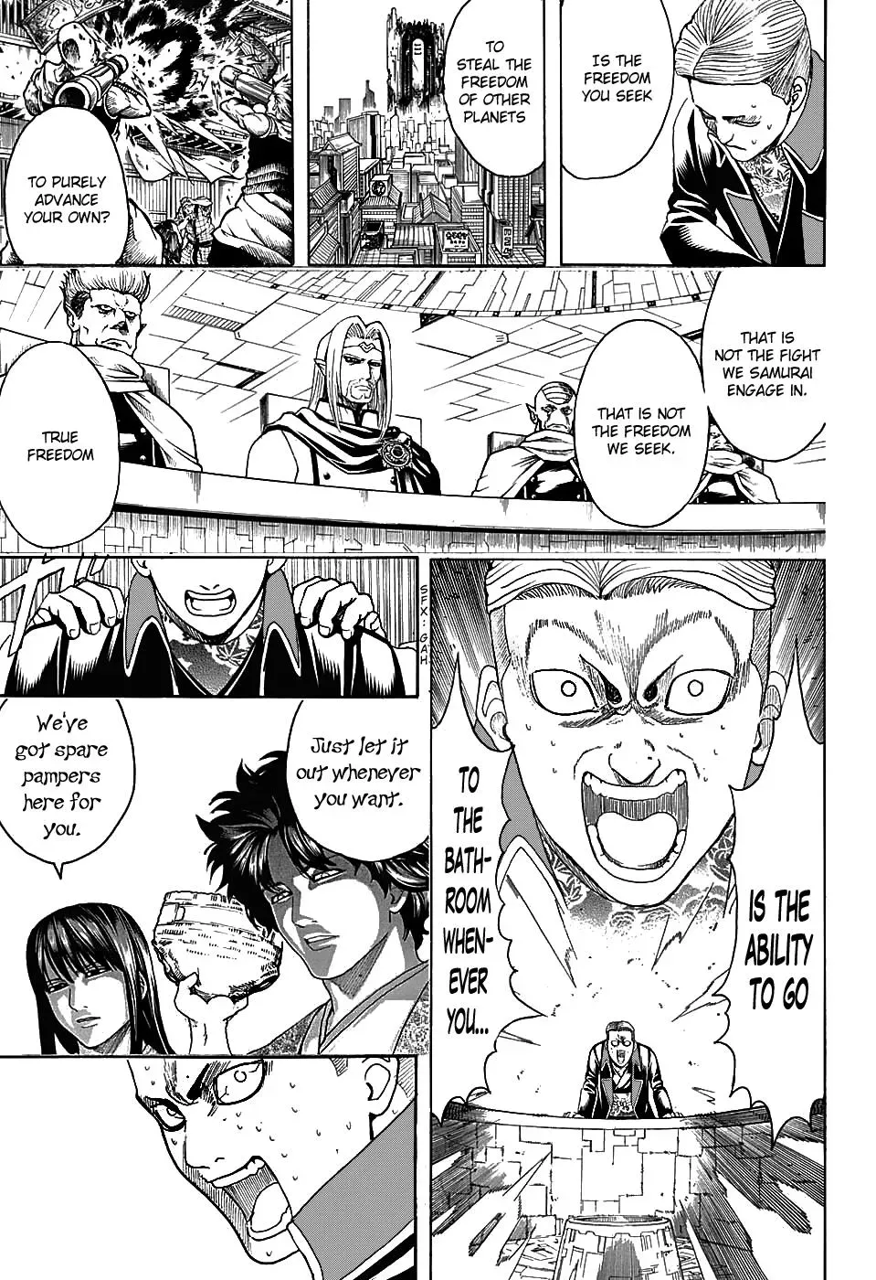 Gin Tama Chapter 600 page 5 - 