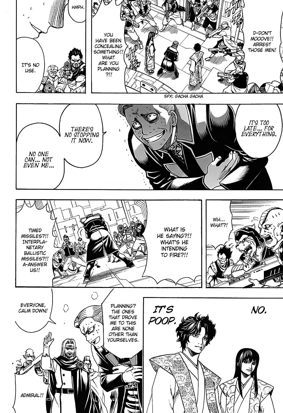 Gin Tama Chapter 600 page 8 - 
