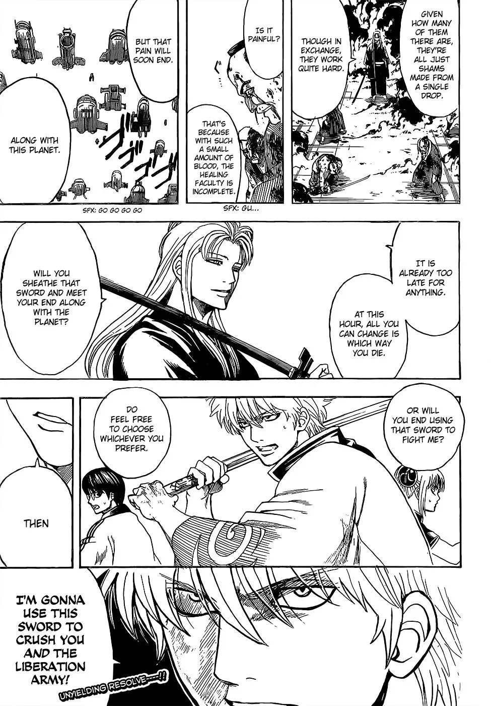 Gin Tama Chapter 603 page 17 - 