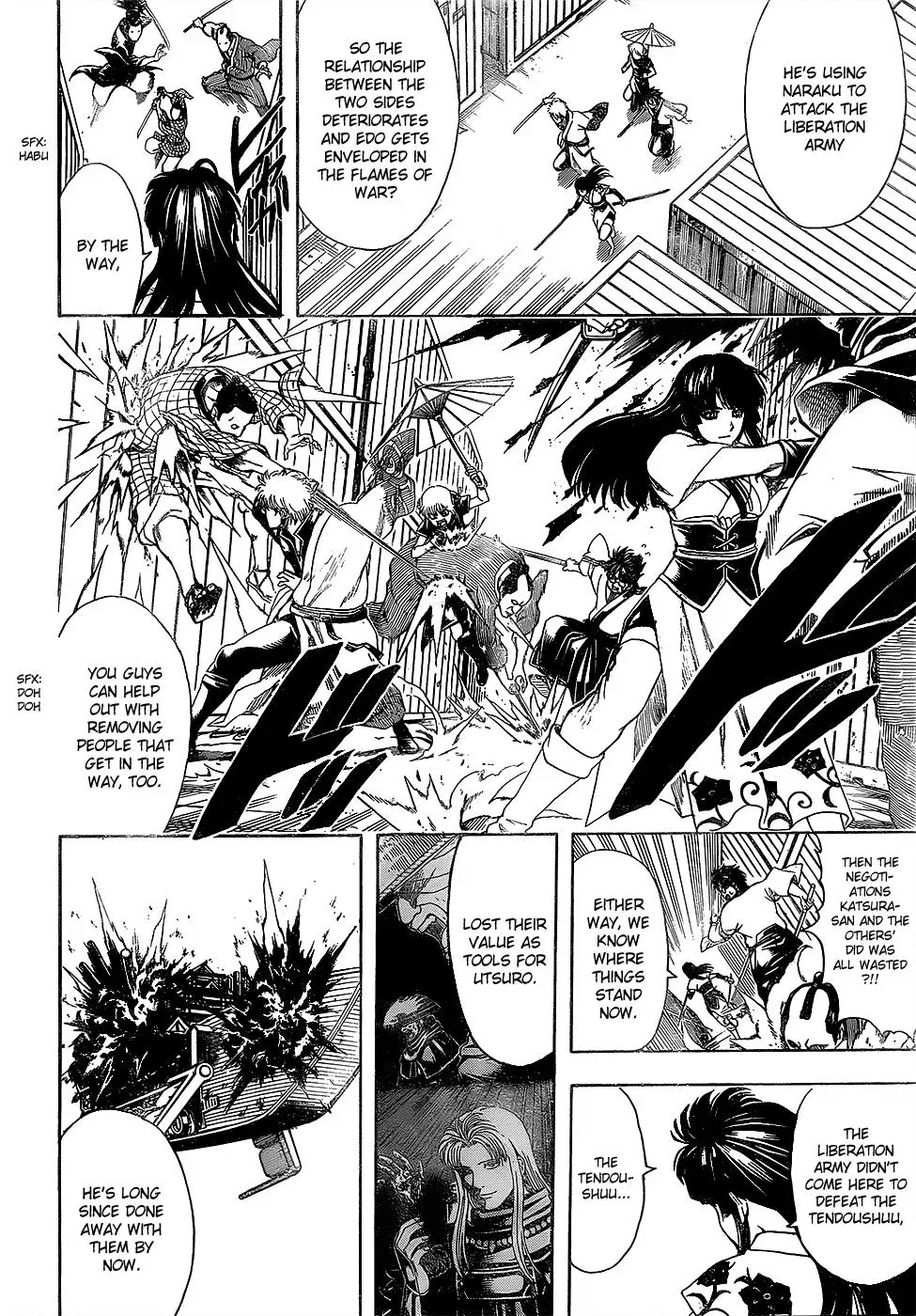 Gin Tama Chapter 603 page 4 - 