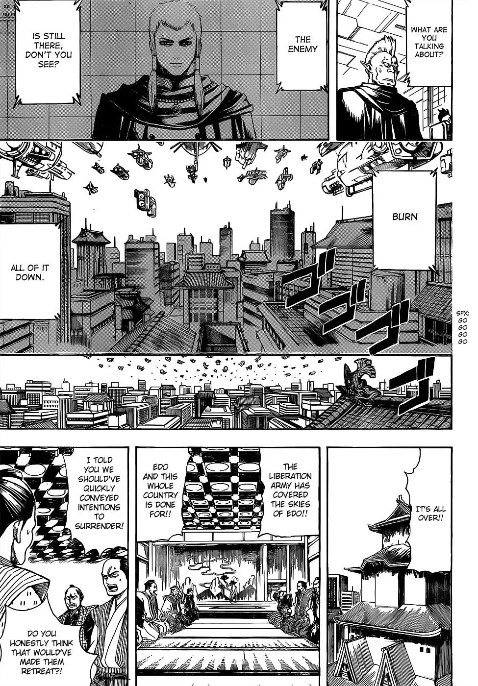 Gin Tama Chapter 605 page 8 - 