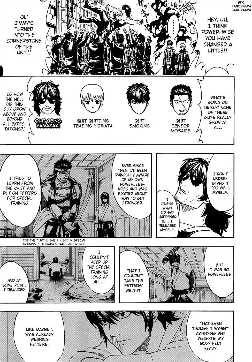 Gin Tama Chapter 607 page 3 - 