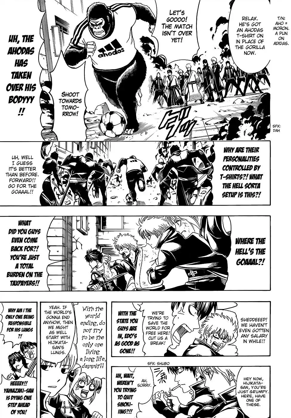 Gin Tama Chapter 607 page 7 - 