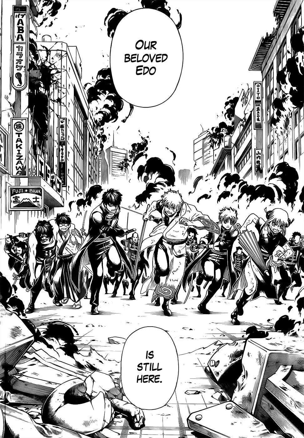 Gin Tama Chapter 607 page 9 - 
