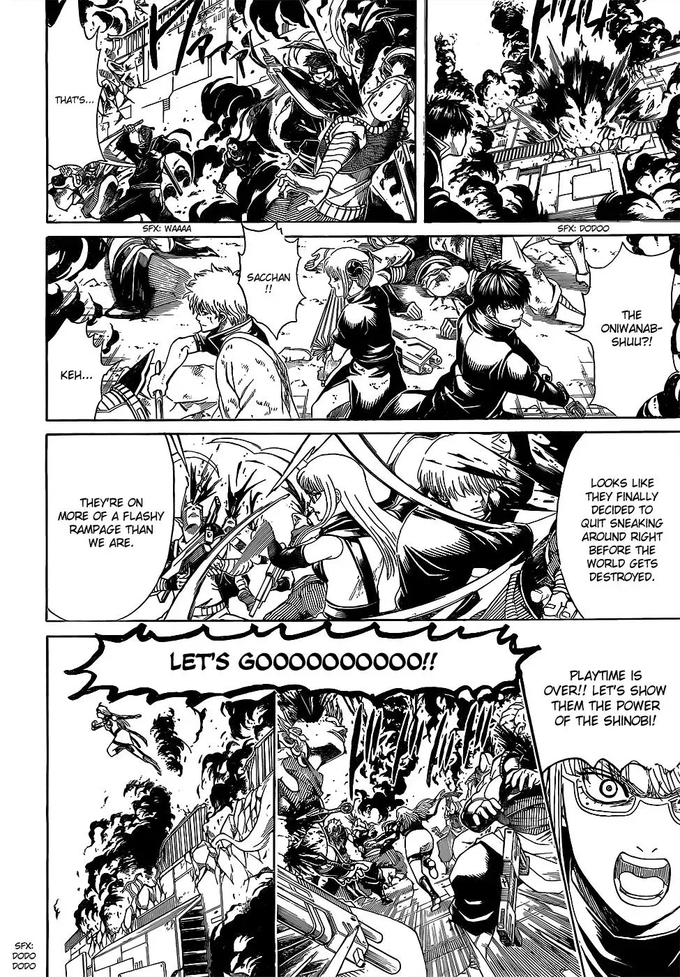 Gin Tama Chapter 608 page 6 - 