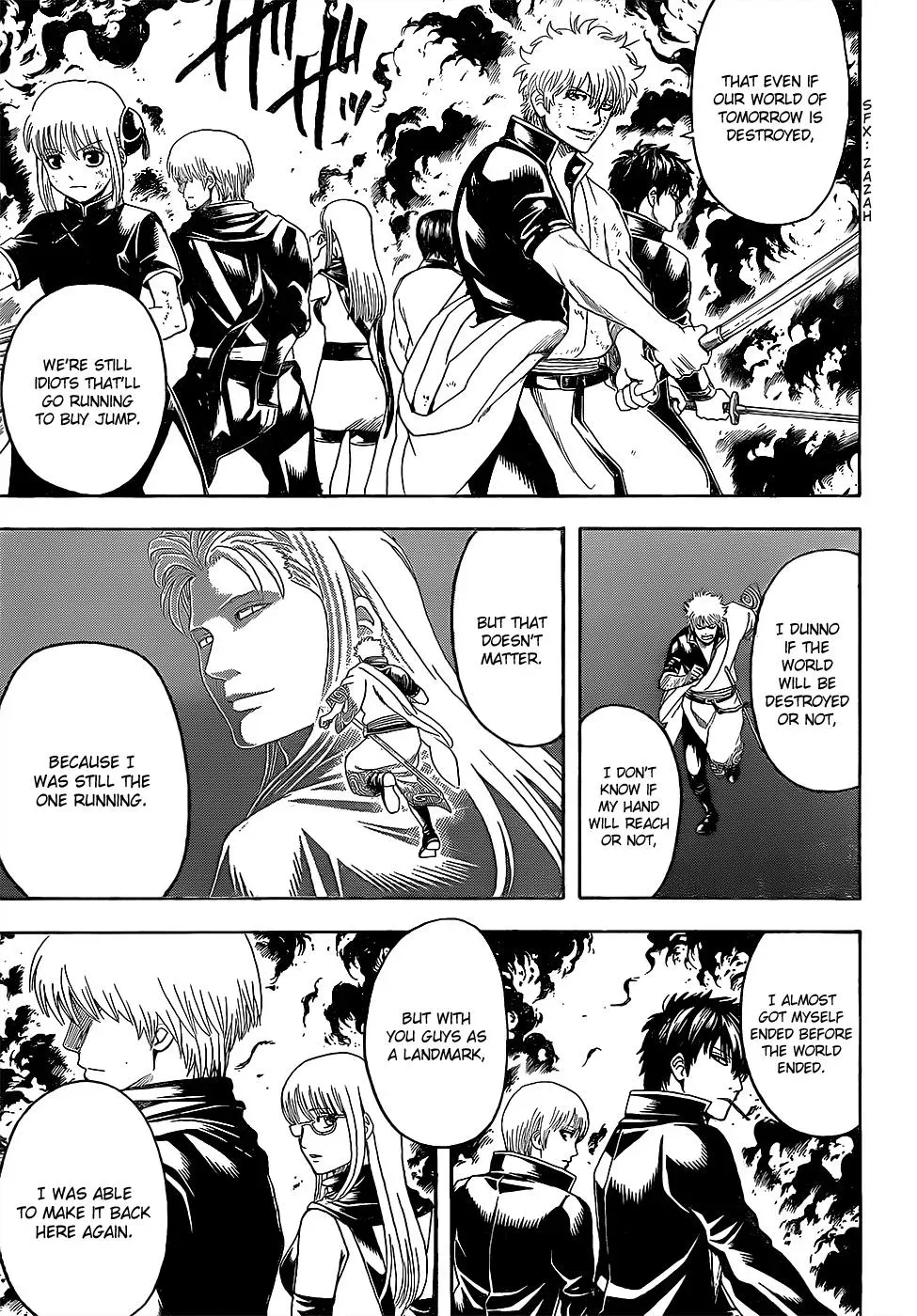 Gin Tama Chapter 608 page 9 - 