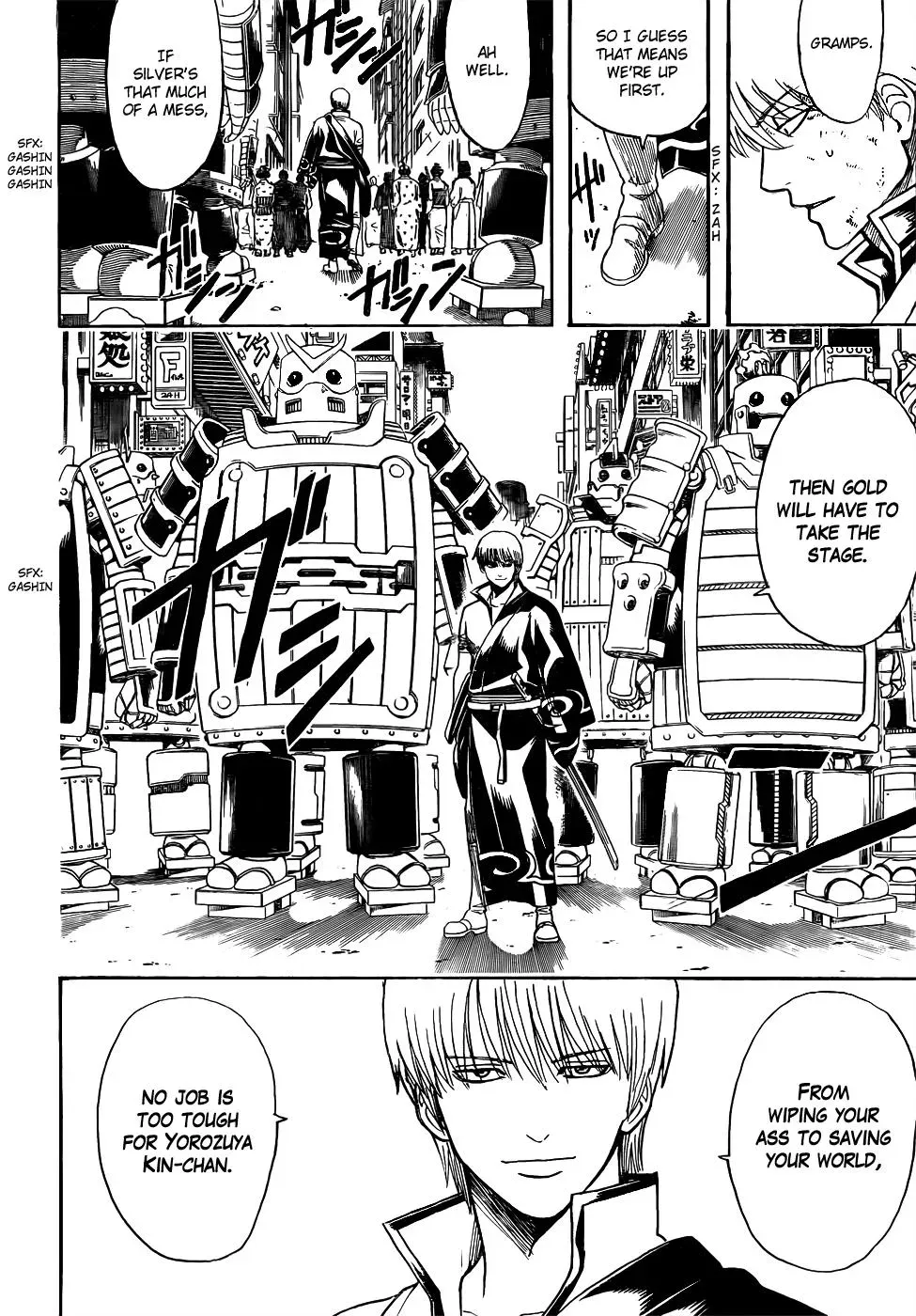 Gin Tama Chapter 609 page 4 - 