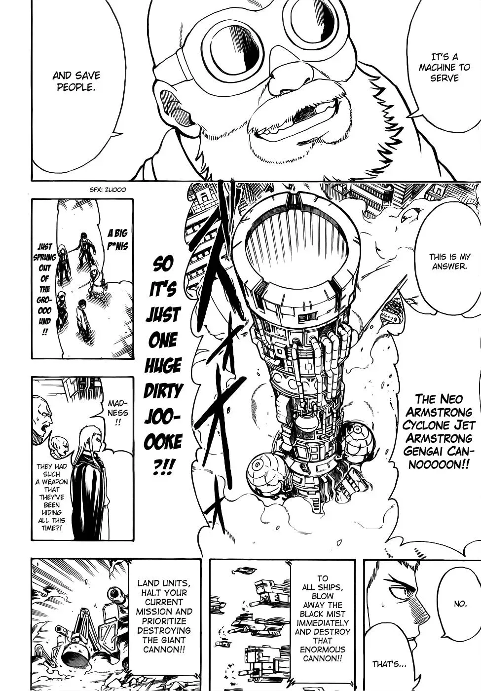 Gin Tama Chapter 609 page 10 - 