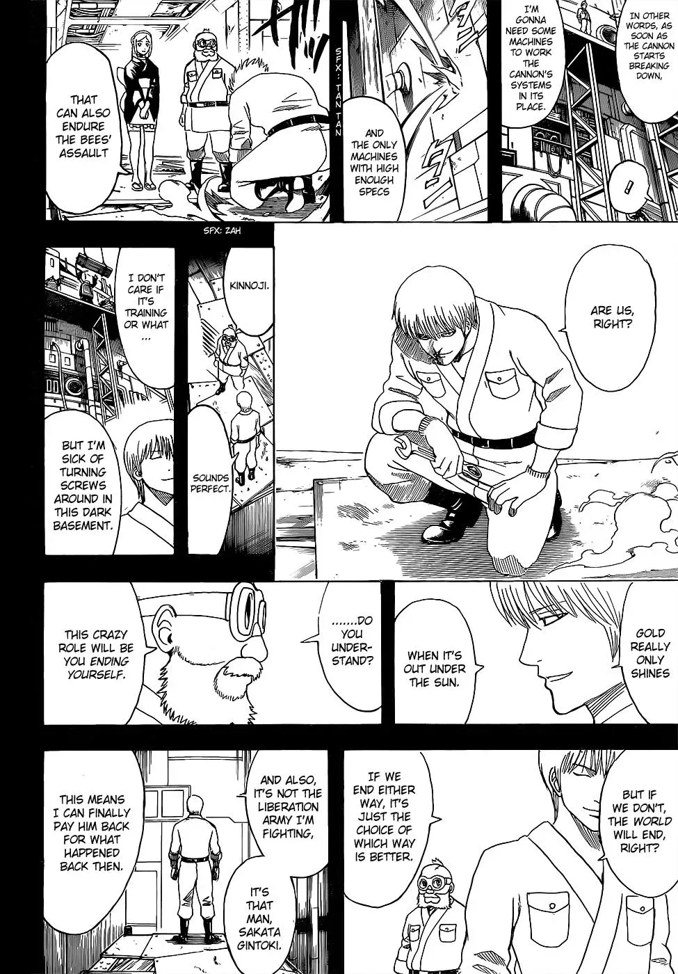 Gin Tama Chapter 610 page 8 - 