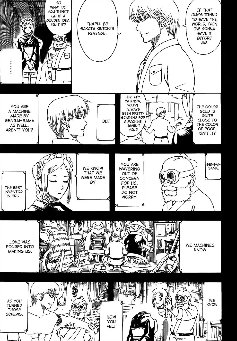 Gin Tama Chapter 610 page 9 - 