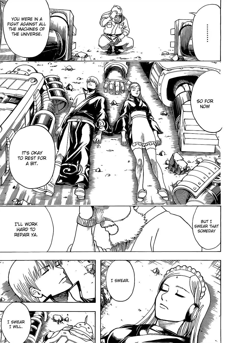 Gin Tama Chapter 611 page 5 - 