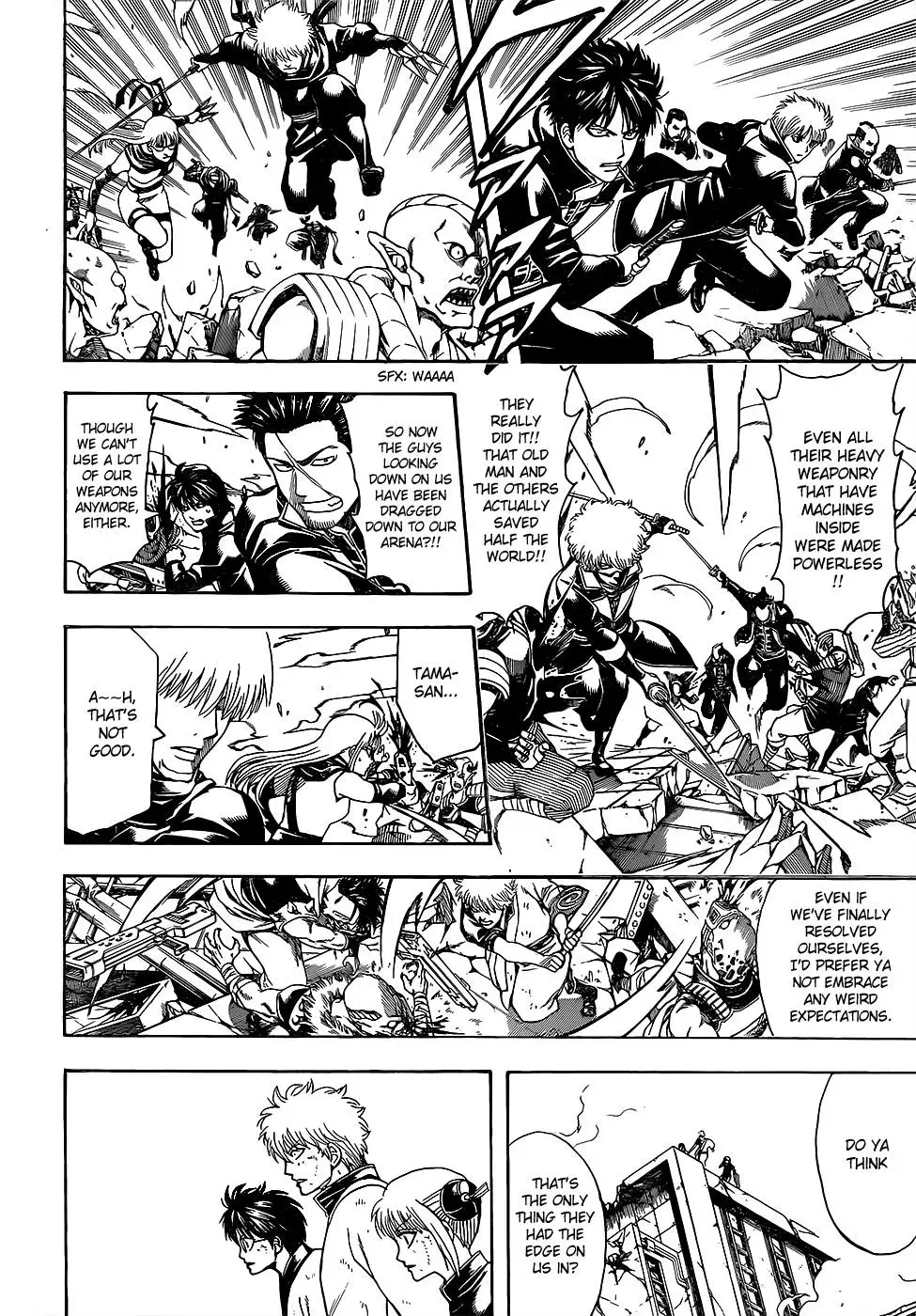 Gin Tama Chapter 611 page 8 - 