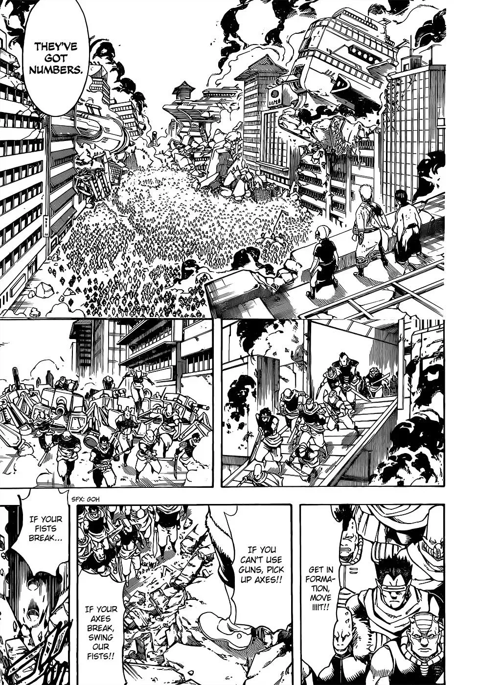Gin Tama Chapter 611 page 9 - 