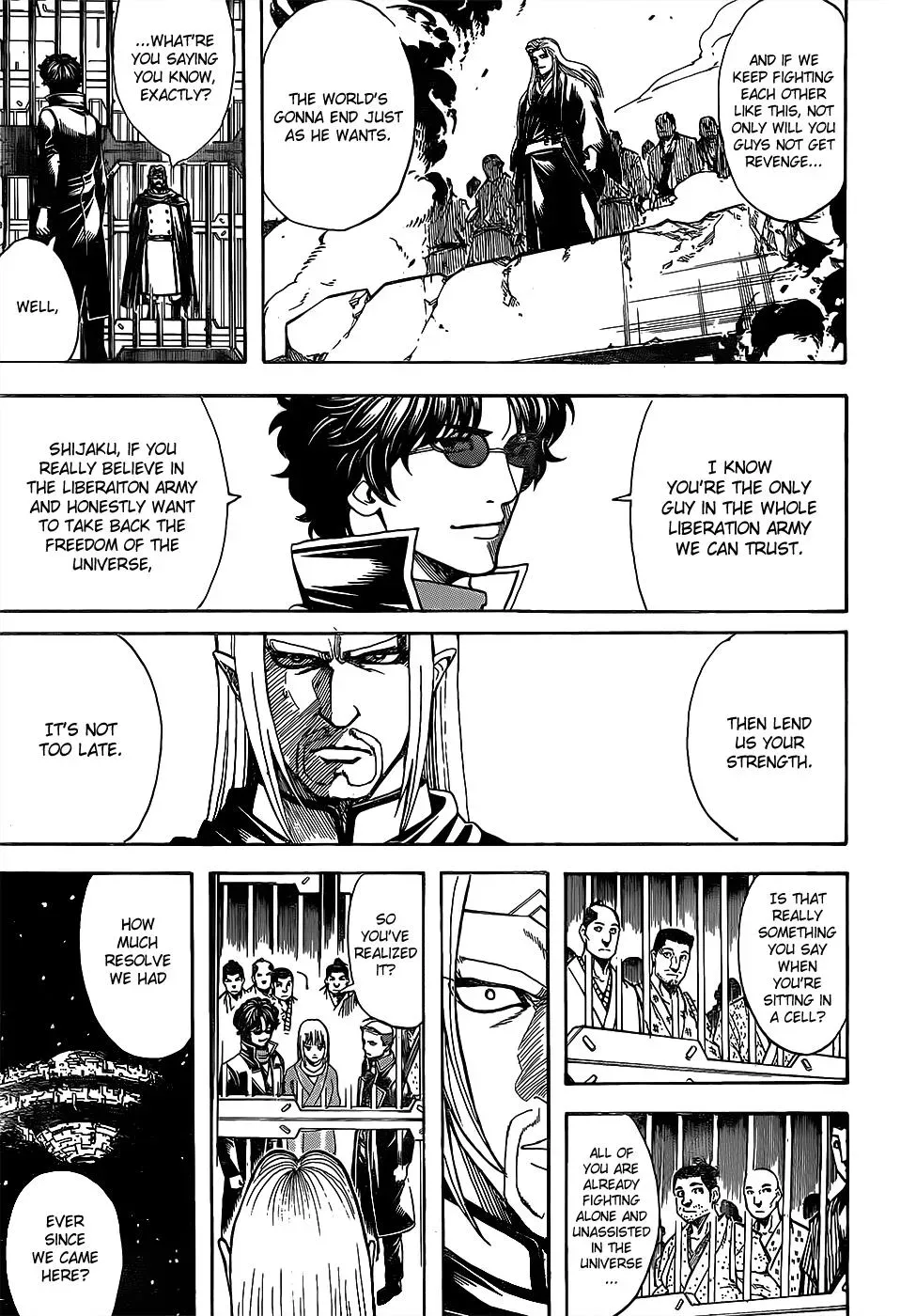 Gin Tama Chapter 612 page 9 - 