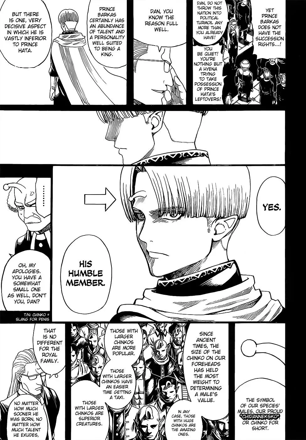 Gin Tama Chapter 613 page 3 - 