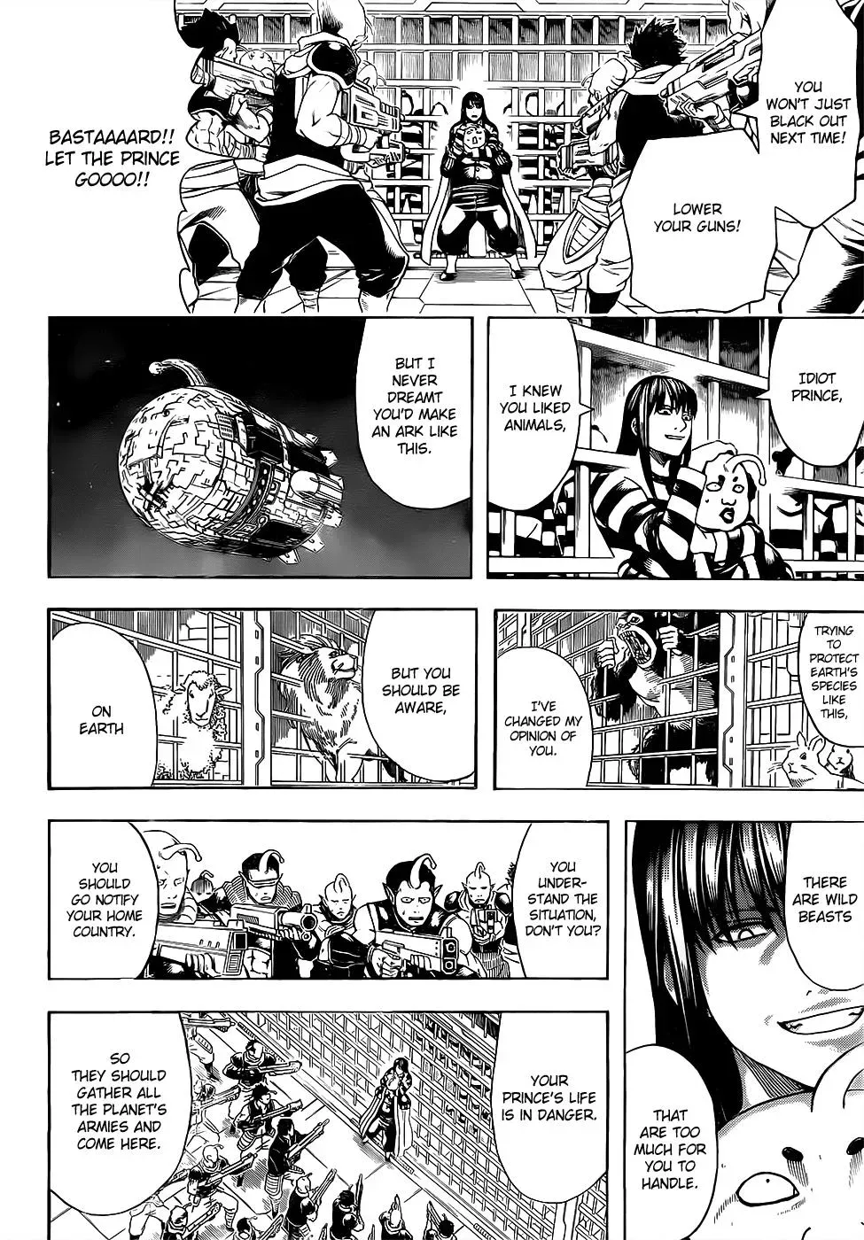 Gin Tama Chapter 613 page 8 - 
